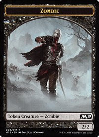 Zombie // Thopter Double-sided Token (Game Night) [Core Set 2019 Tokens] | Fandemonia Ltd