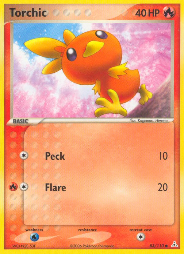 Torchic (83/110) [EX: Holon Phantoms] | Fandemonia Ltd