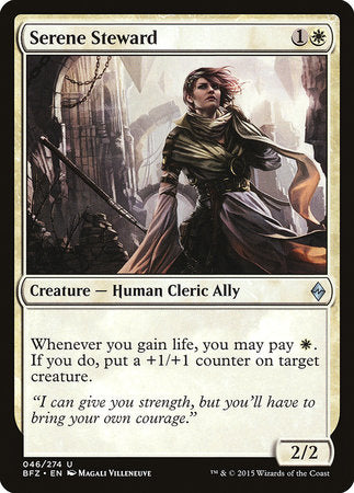 Serene Steward [Battle for Zendikar] | Fandemonia Ltd