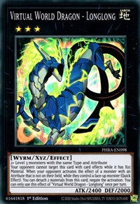 Virtual World Dragon - Longlong [PHRA-EN098] Super Rare | Fandemonia Ltd