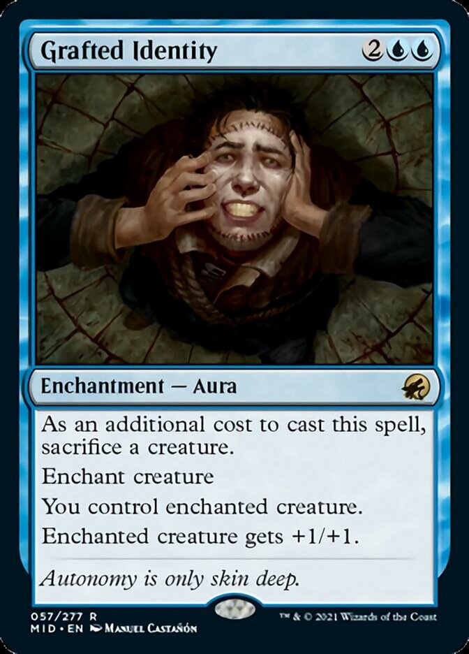 Grafted Identity [Innistrad: Midnight Hunt] | Fandemonia Ltd
