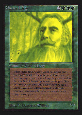 Gaea's Liege (IE) [Intl. Collectors’ Edition] | Fandemonia Ltd