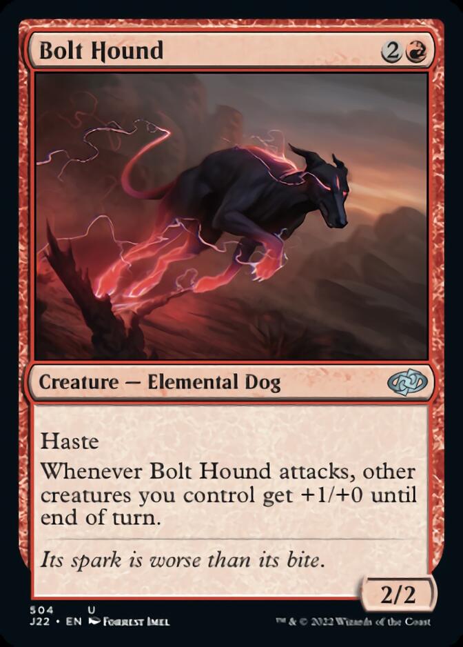 Bolt Hound [Jumpstart 2022] | Fandemonia Ltd