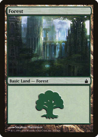 Forest (303) [Ravnica: City of Guilds] | Fandemonia Ltd