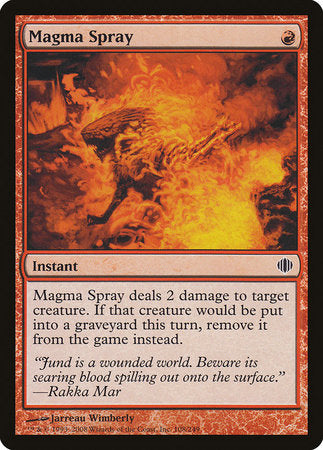 Magma Spray [Shards of Alara] | Fandemonia Ltd