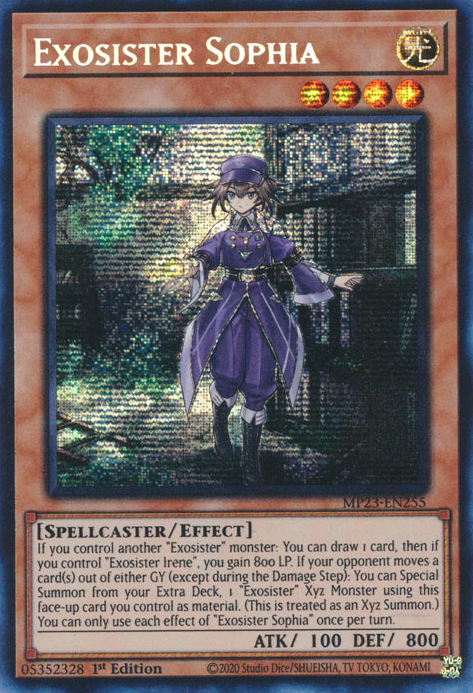Exosister Sophia [MP23-EN255] Prismatic Secret Rare | Fandemonia Ltd