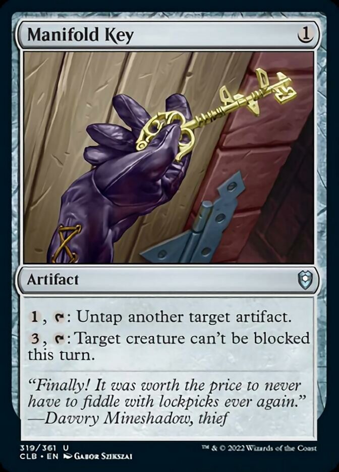 Manifold Key [Commander Legends: Battle for Baldur's Gate] | Fandemonia Ltd