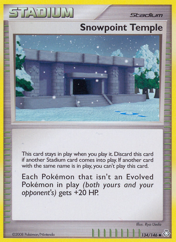 Snowpoint Temple (134/146) [Diamond & Pearl: Legends Awakened] | Fandemonia Ltd
