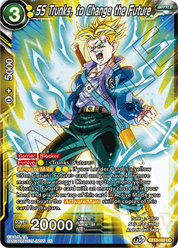 SS Trunks, to Change the Future (Uncommon) [BT13-102] | Fandemonia Ltd