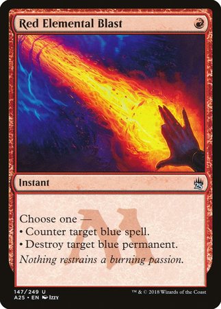 Red Elemental Blast [Masters 25] | Fandemonia Ltd