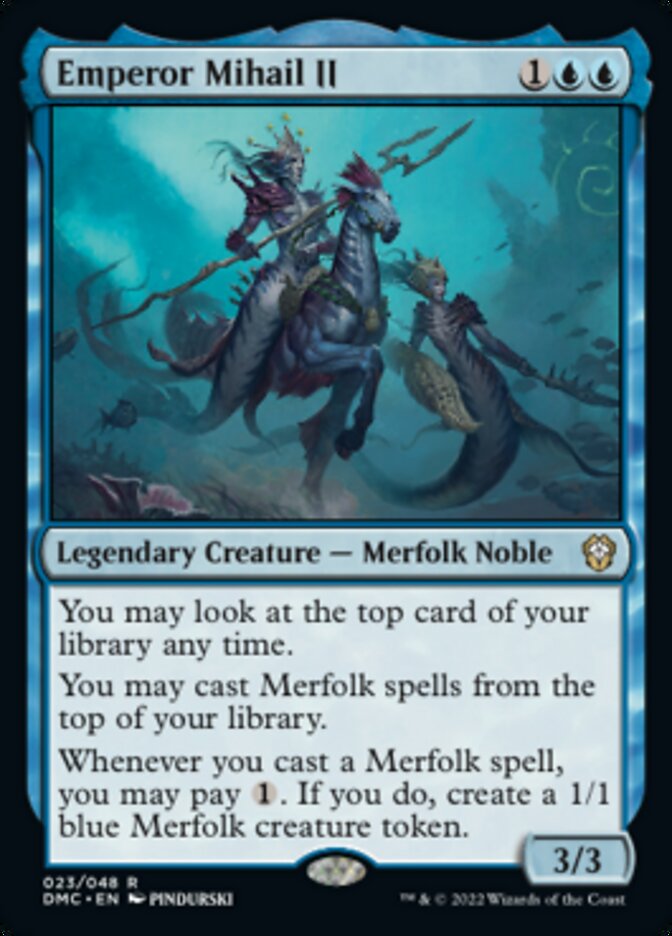 Emperor Mihail II [Dominaria United Commander] | Fandemonia Ltd