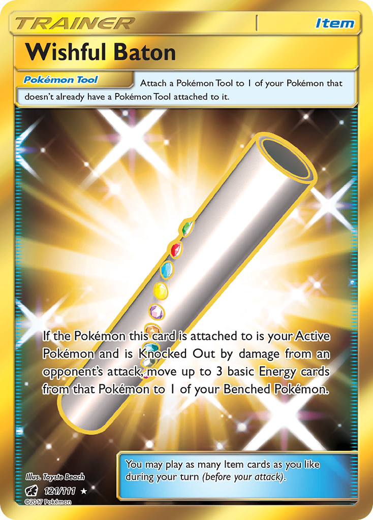 Wishful Baton (121/111) [Sun & Moon: Crimson Invasion] | Fandemonia Ltd
