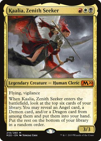 Kaalia, Zenith Seeker [Core Set 2020 Promos] | Fandemonia Ltd