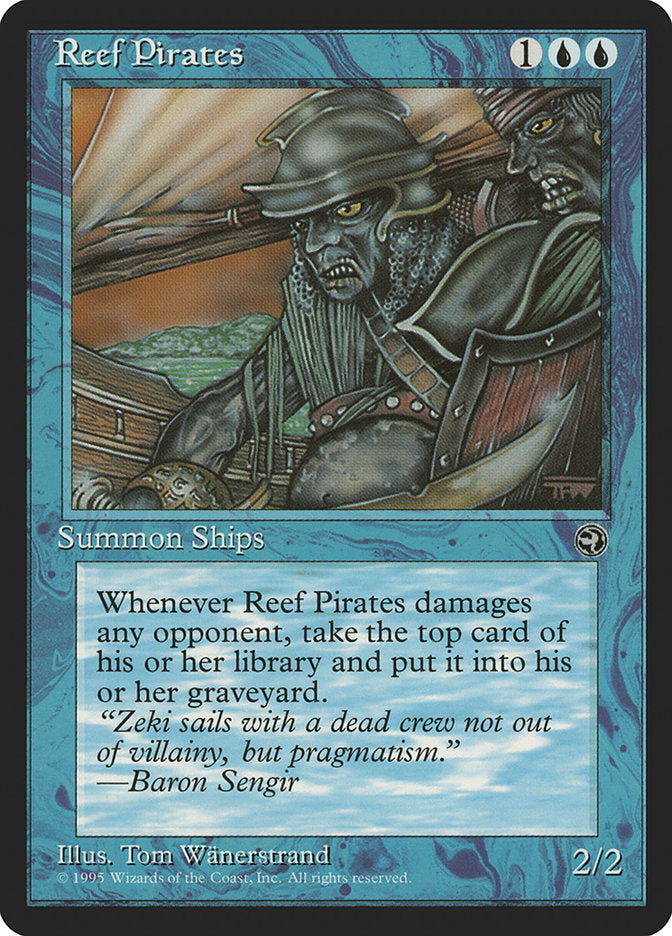 Reef Pirates (Baron Sengir Flavor Text) [Homelands] | Fandemonia Ltd