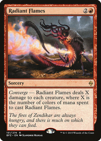 Radiant Flames [Battle for Zendikar] | Fandemonia Ltd