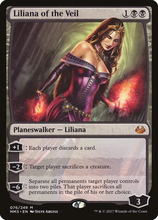 Liliana of the Veil [Modern Masters 2017] | Fandemonia Ltd