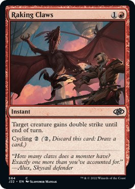 Raking Claws [Jumpstart 2022] | Fandemonia Ltd