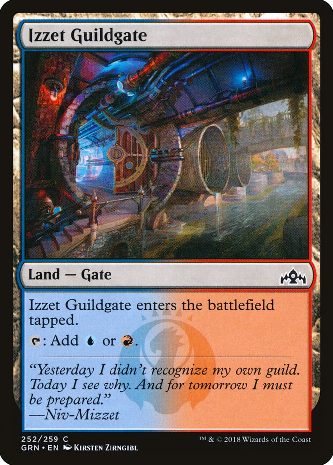 Izzet Guildgate (252/259) [Guilds of Ravnica] | Fandemonia Ltd