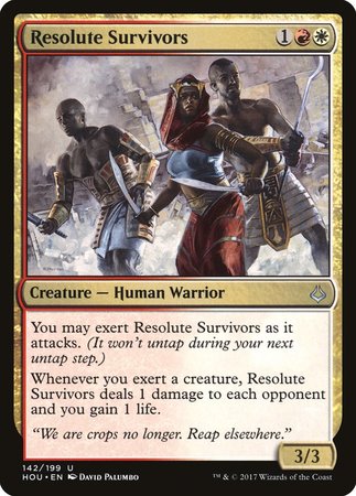 Resolute Survivors [Hour of Devastation] | Fandemonia Ltd