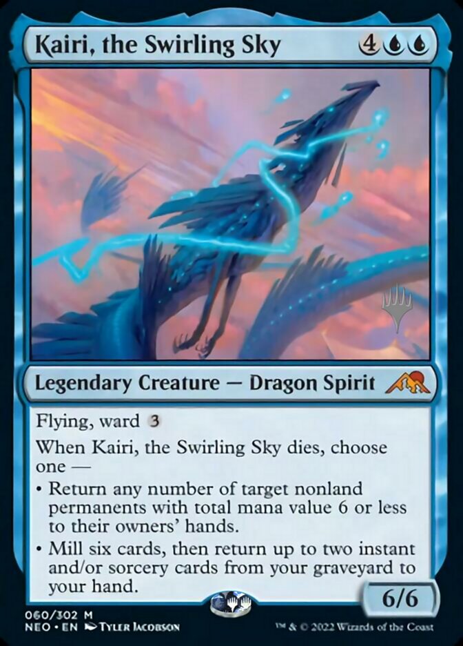 Kairi, the Swirling Sky (Promo Pack) [Kamigawa: Neon Dynasty Promos] | Fandemonia Ltd