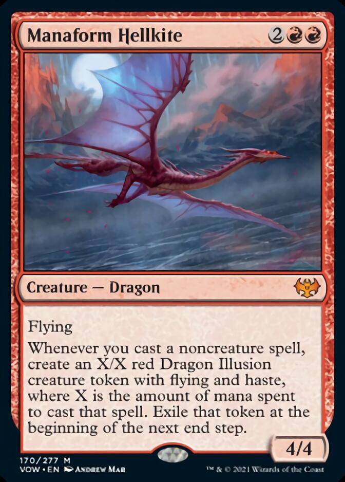 Manaform Hellkite [Innistrad: Crimson Vow] | Fandemonia Ltd