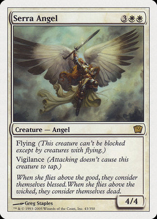 Serra Angel [Ninth Edition] | Fandemonia Ltd