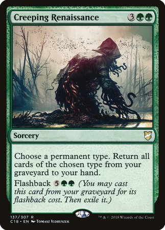 Creeping Renaissance [Commander 2018] | Fandemonia Ltd