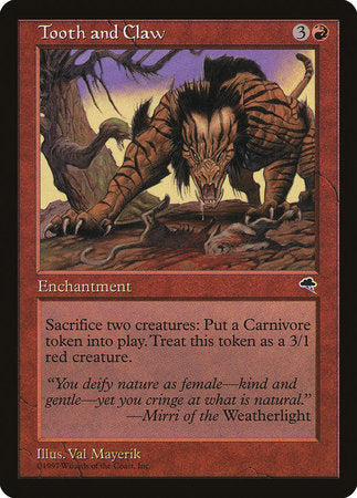 Tooth and Claw [Tempest] | Fandemonia Ltd