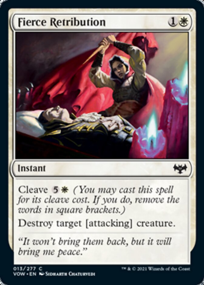 Fierce Retribution [Innistrad: Crimson Vow] | Fandemonia Ltd