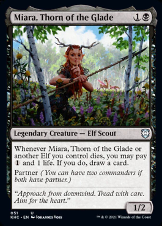 Miara, Thorn of the Glade [Kaldheim Commander] | Fandemonia Ltd