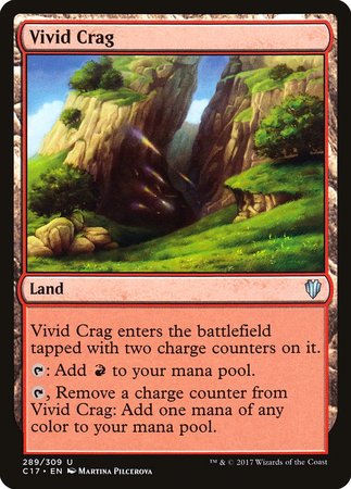 Vivid Crag [Commander 2017] | Fandemonia Ltd