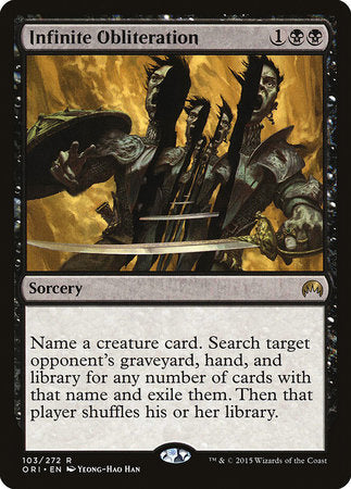 Infinite Obliteration [Magic Origins] | Fandemonia Ltd