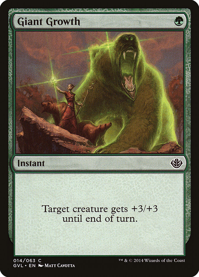 Giant Growth (Garruk vs. Liliana) [Duel Decks Anthology] | Fandemonia Ltd