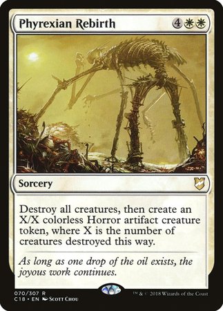 Phyrexian Rebirth [Commander 2018] | Fandemonia Ltd