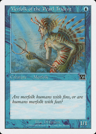 Merfolk of the Pearl Trident [Classic Sixth Edition] | Fandemonia Ltd