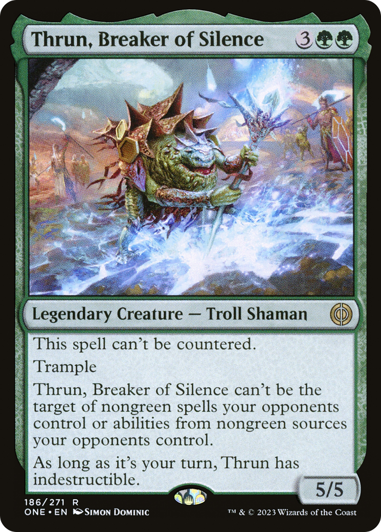 Thrun, Breaker of Silence [Phyrexia: All Will Be One] | Fandemonia Ltd