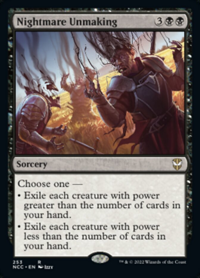 Nightmare Unmaking [Streets of New Capenna Commander] | Fandemonia Ltd