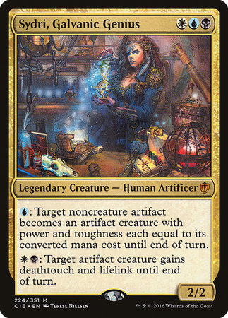 Sydri, Galvanic Genius [Commander 2016] | Fandemonia Ltd