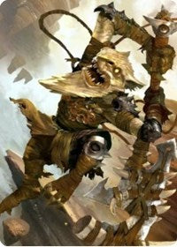 Teeterpeak Ambusher Art Card [Zendikar Rising Art Series] | Fandemonia Ltd