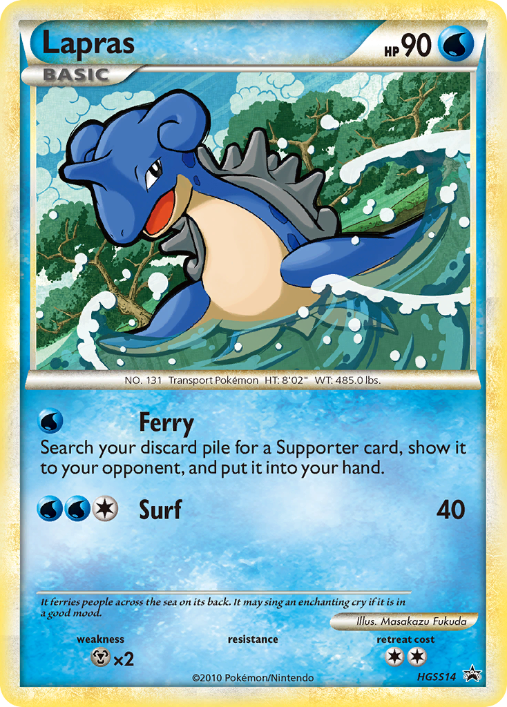 Lapras (HGSS14) [HeartGold & SoulSilver: Black Star Promos] | Fandemonia Ltd