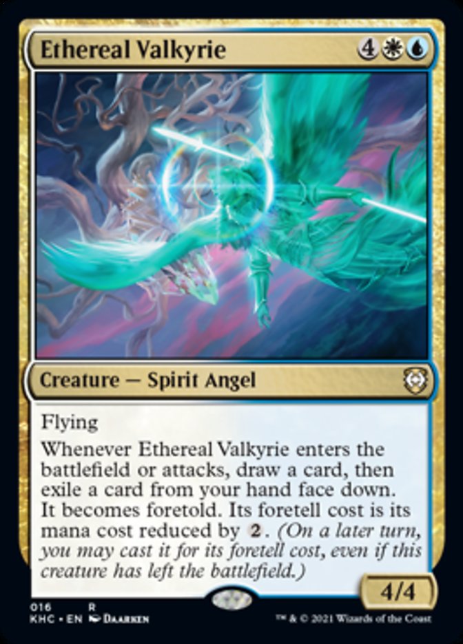 Ethereal Valkyrie [Kaldheim Commander] | Fandemonia Ltd