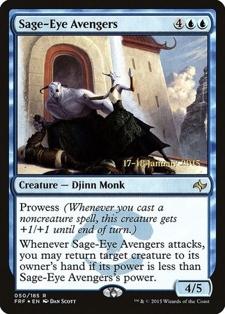 Sage-Eye Avengers [Fate Reforged Promos] | Fandemonia Ltd