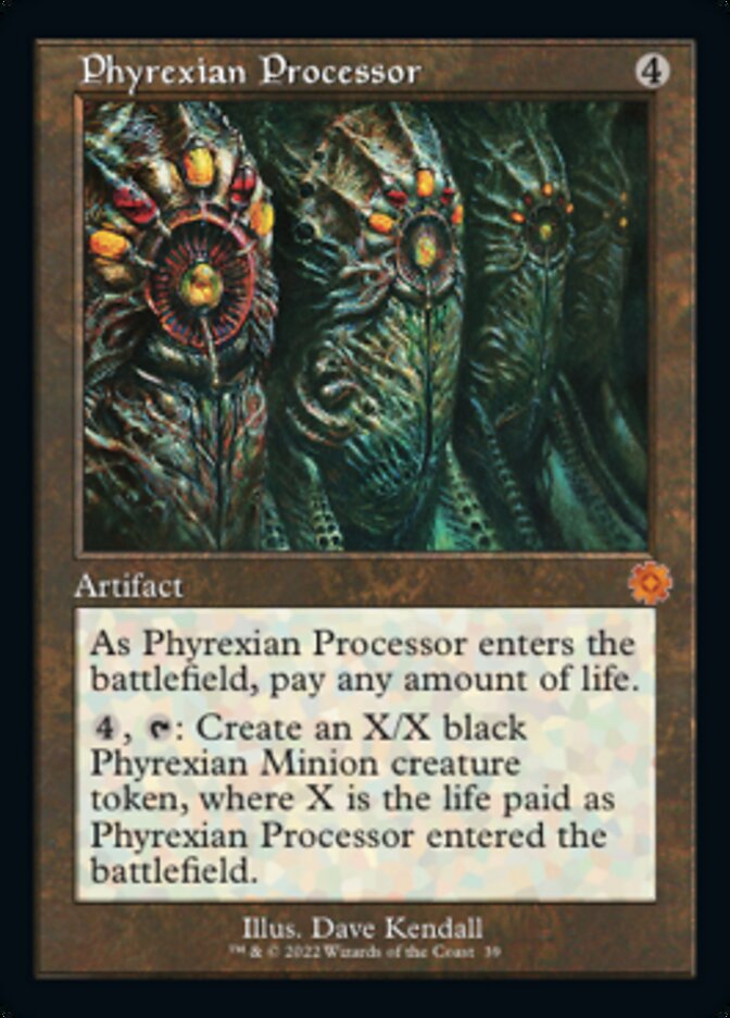 Phyrexian Processor (Retro) [The Brothers' War Retro Artifacts] | Fandemonia Ltd