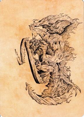 Miirym, Sentinel Wyrm Art Card [Commander Legends: Battle for Baldur's Gate Art Series] | Fandemonia Ltd