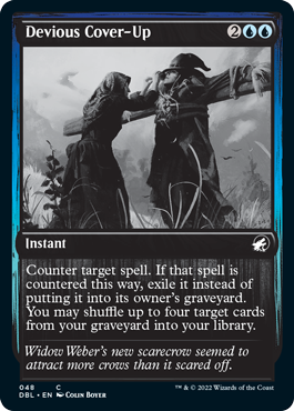 Devious Cover-Up [Innistrad: Double Feature] | Fandemonia Ltd