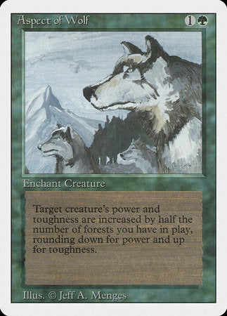 Aspect of Wolf [Revised Edition] | Fandemonia Ltd