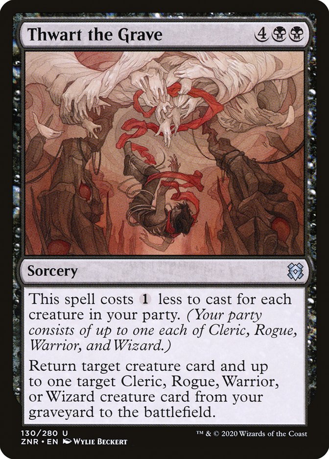 Thwart the Grave [Zendikar Rising] | Fandemonia Ltd