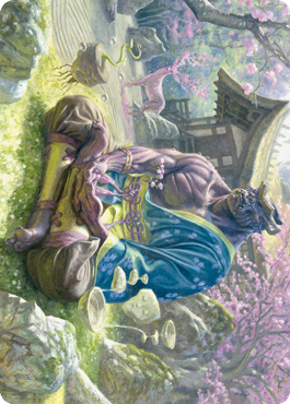 Kosei, Penitent Warlord Art Card [Kamigawa: Neon Dynasty Art Series] | Fandemonia Ltd