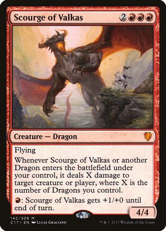 Scourge of Valkas [Commander 2017] | Fandemonia Ltd