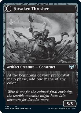 Foreboding Statue // Forsaken Thresher [Innistrad: Double Feature] | Fandemonia Ltd